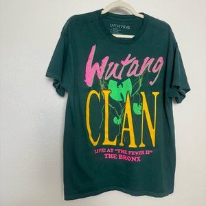 Wu Tang Clan Dark Green Urban Outfitters Graphic T